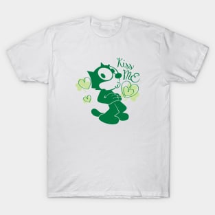 FELIX KISS ME I'M IRISH T-Shirt